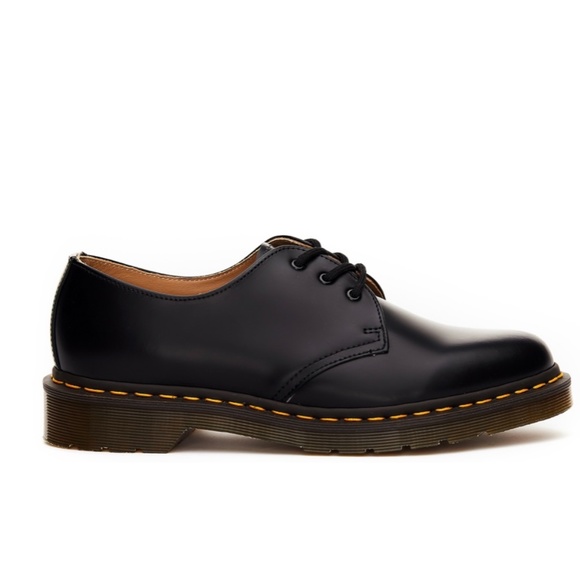 Comme des Garcons x Dr.Martens Black Leather Boots
